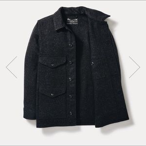 Filson Charcoal Mackinaw Wool Cruiser